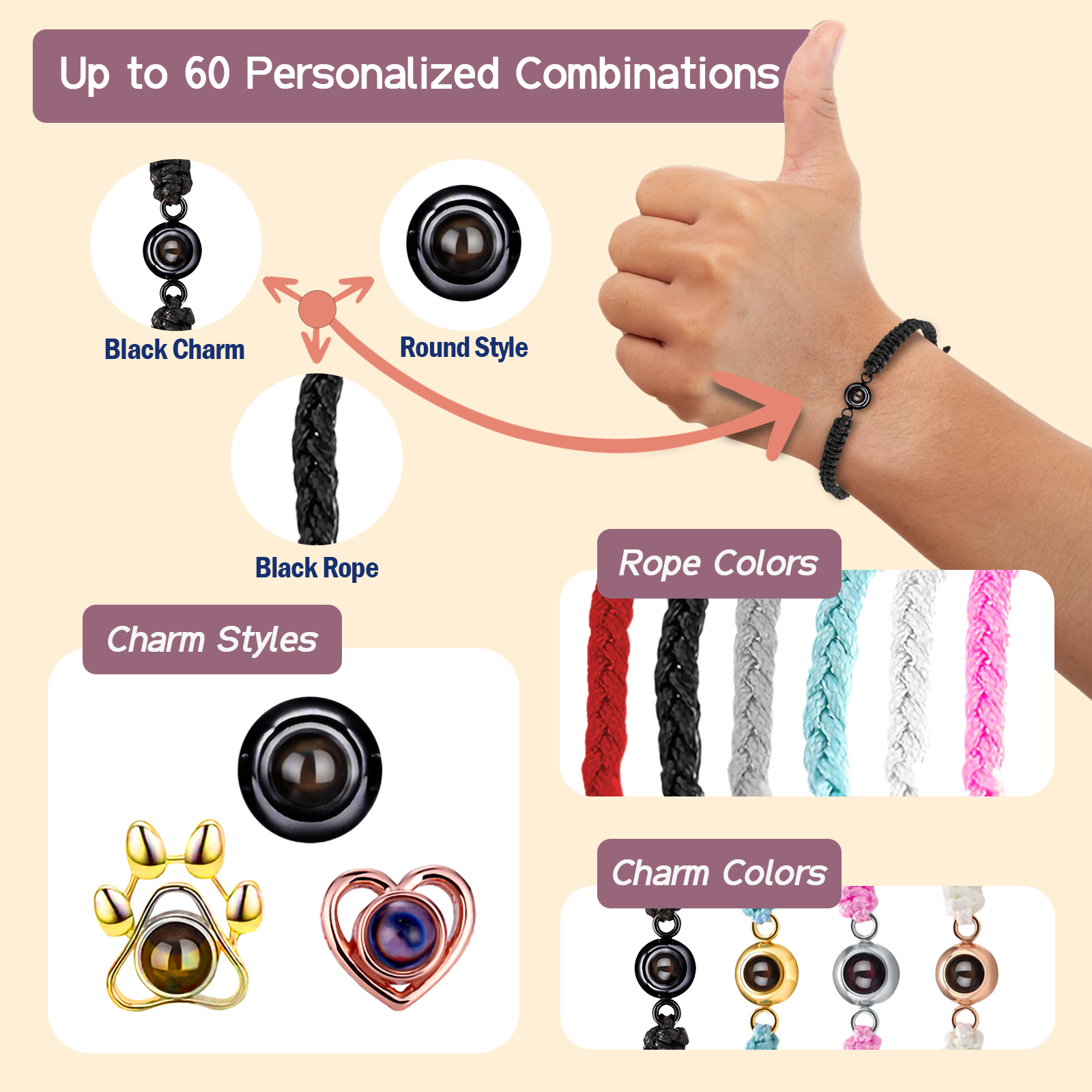 Custom Photo Bracelet