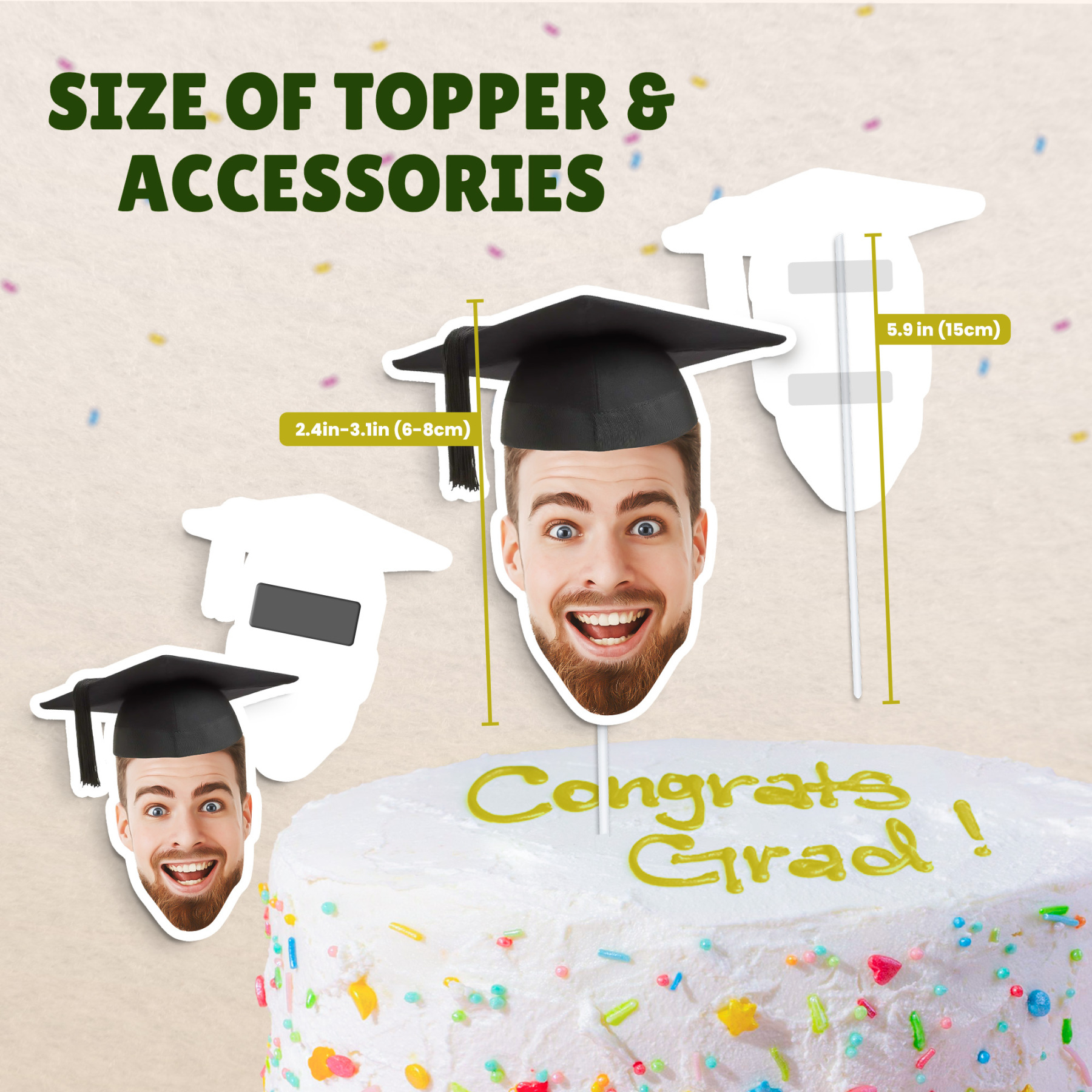 Custom Cupcake Toppers