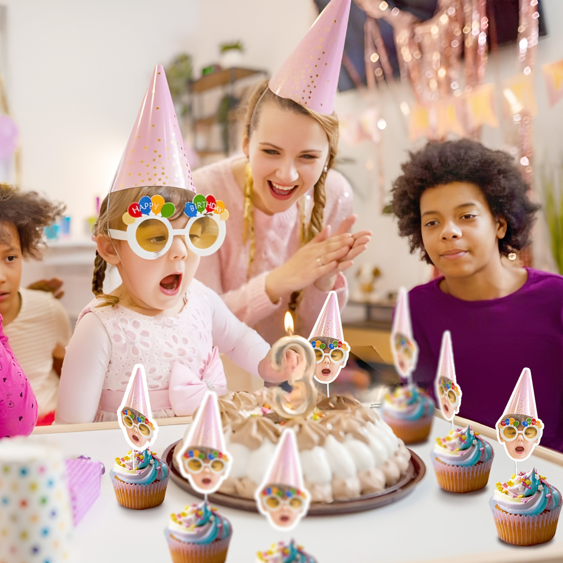 Custom Cupcake Toppers