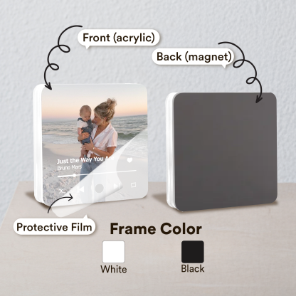 Personalized Music Magnets From Your Photo
