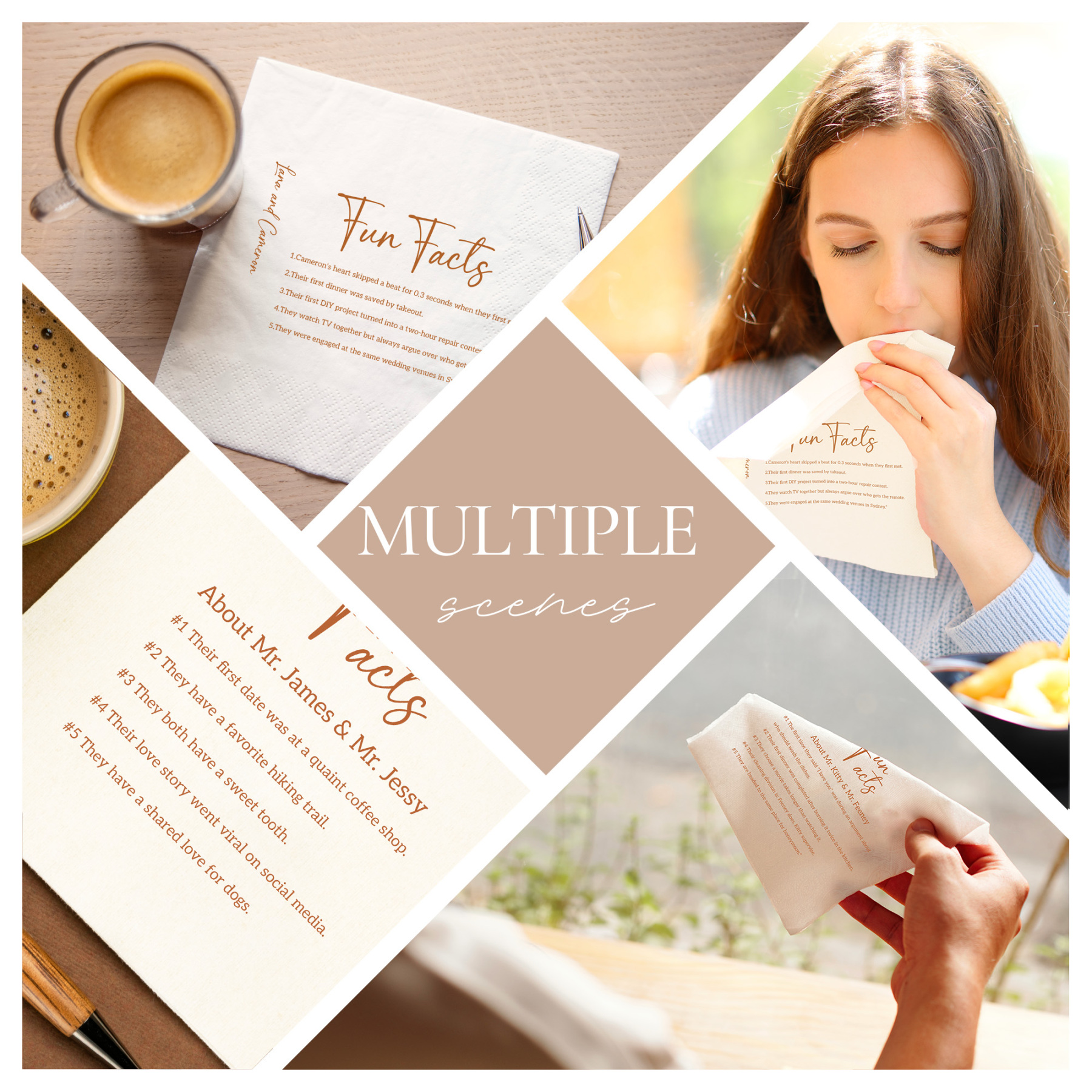 Custom Wedding Napkins Fun Facts