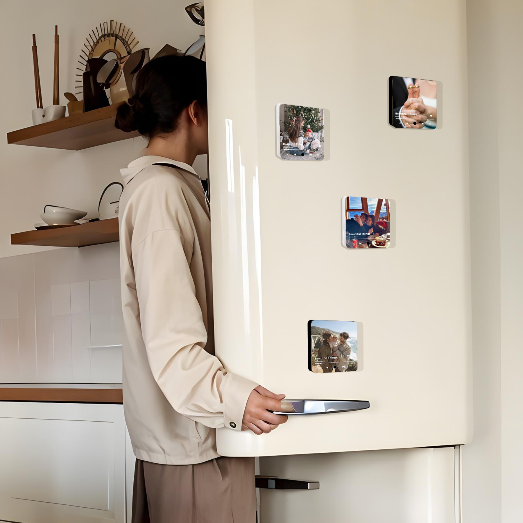 Personalized Music Magnets From Your Photo