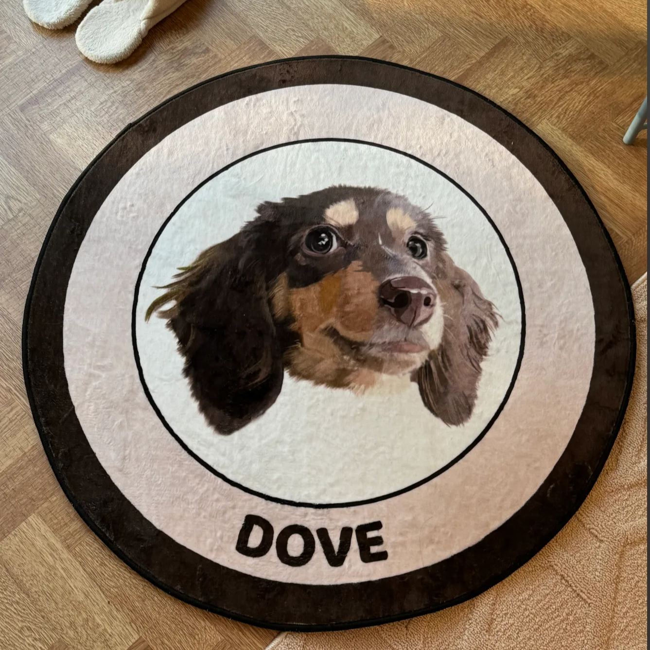 [Copy]Custom Pet Portrait Blanket from Photo 
