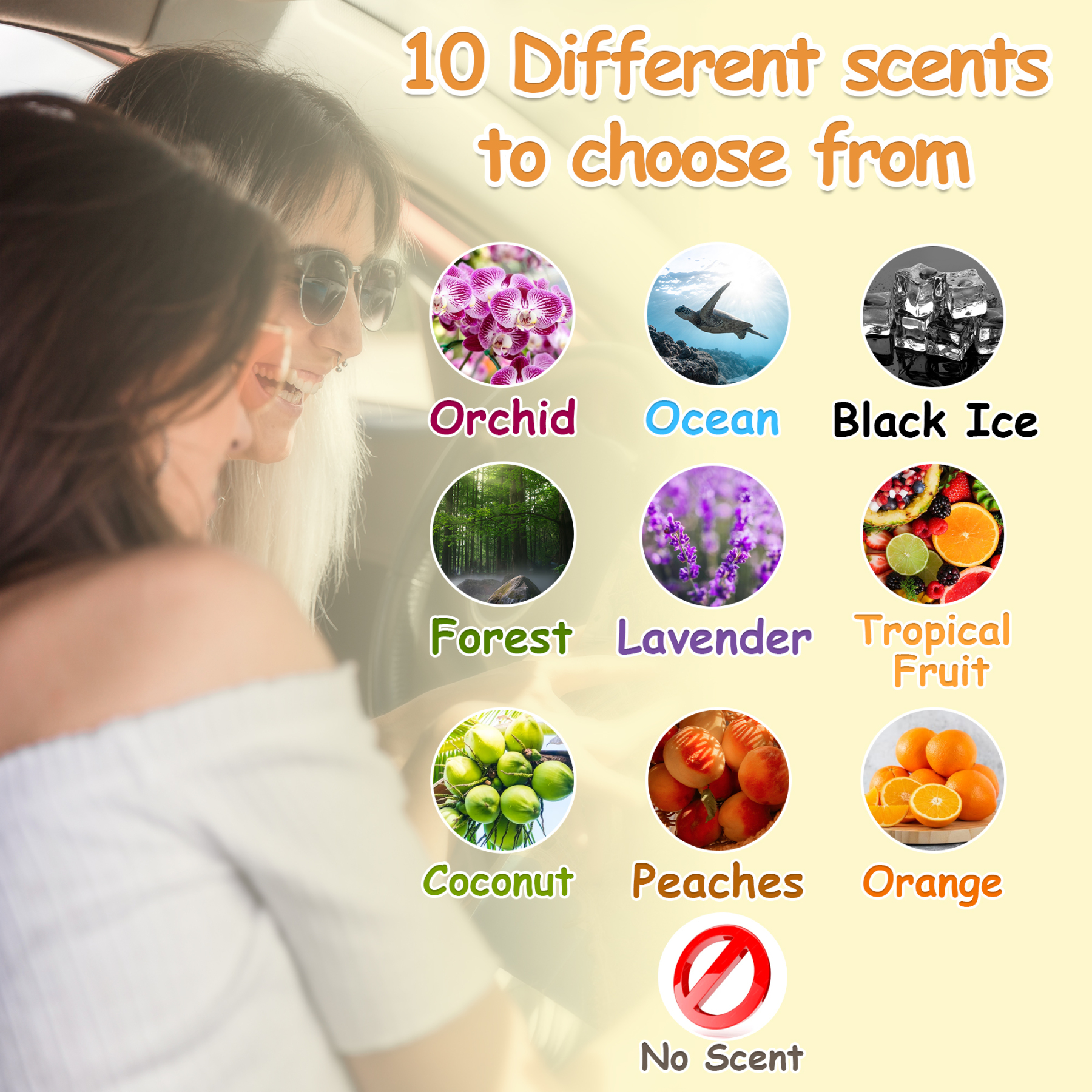 Custom Air Freshener with Face