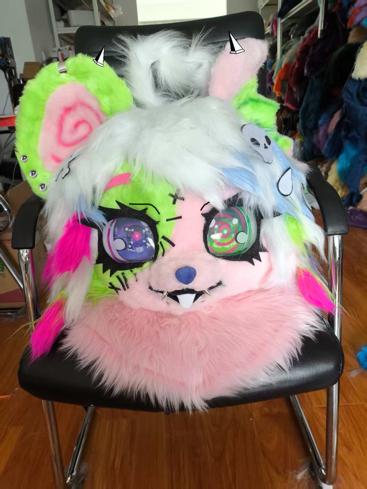 Kemono Hamster character single head