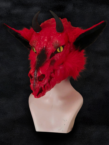 Semi-realistic Animal Mask Fursuit Head