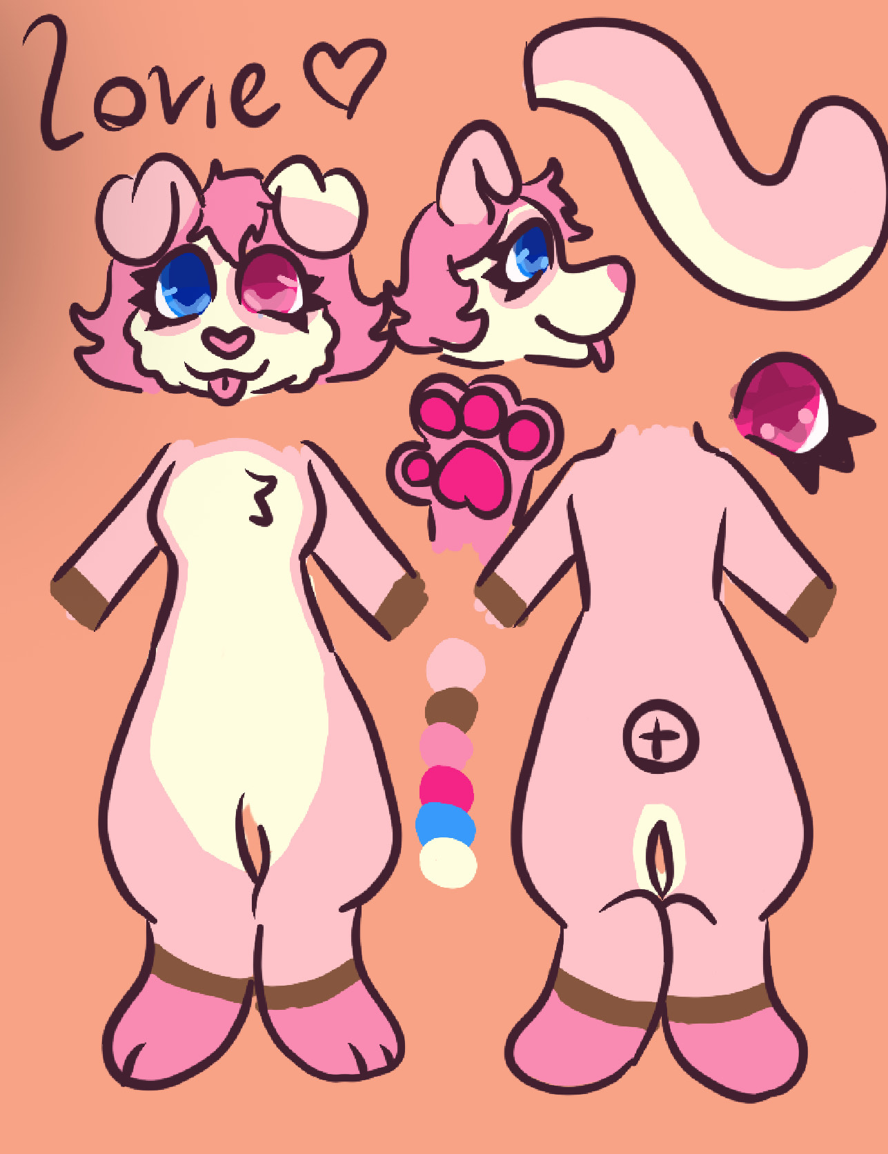 Customized-Fursuit-lovie-deposit payment（50%）