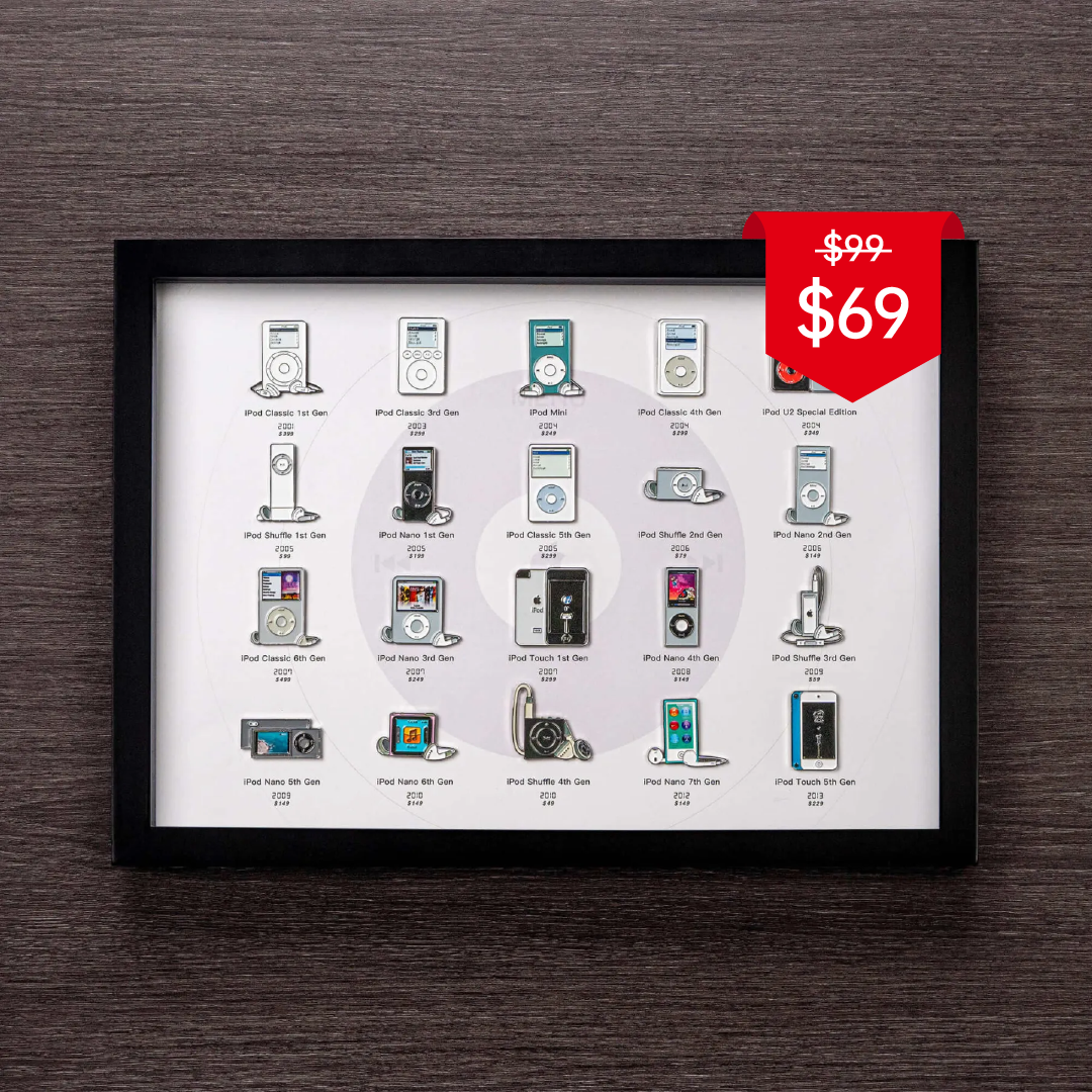 GRID® iPod Badge Collection