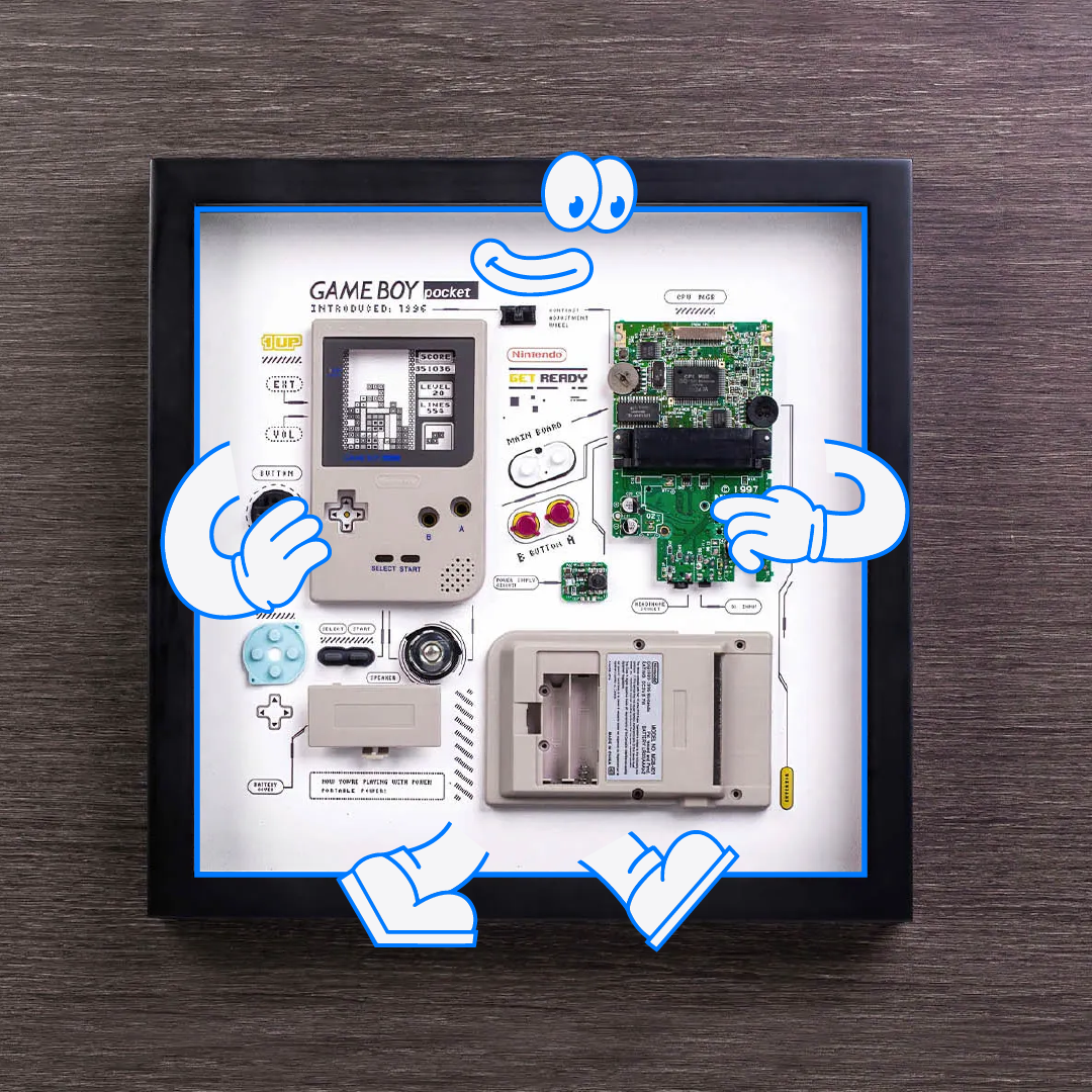 Grid Studio ゲームボーイポケット GRID® Game Boy Pocket