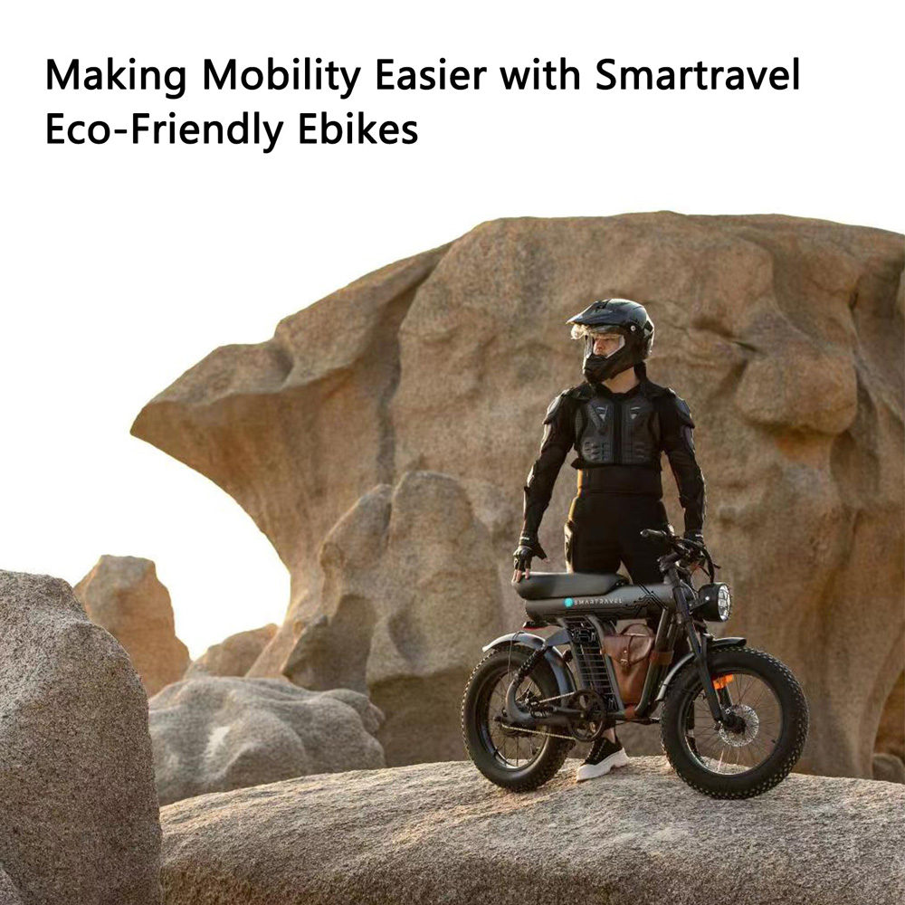 SMARTAVEL ZM21 48V 1200W Fat Tire Electric Bike