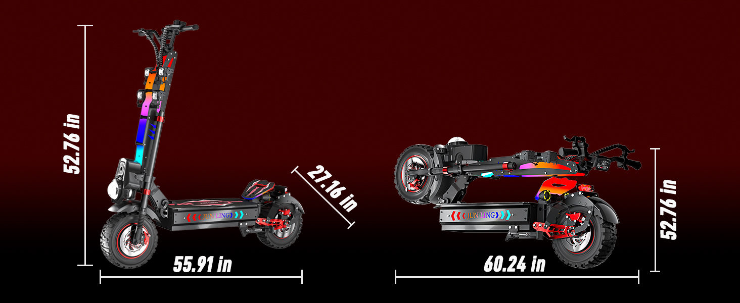 JUNLING JL86 10000W Powerful Electric Scooter