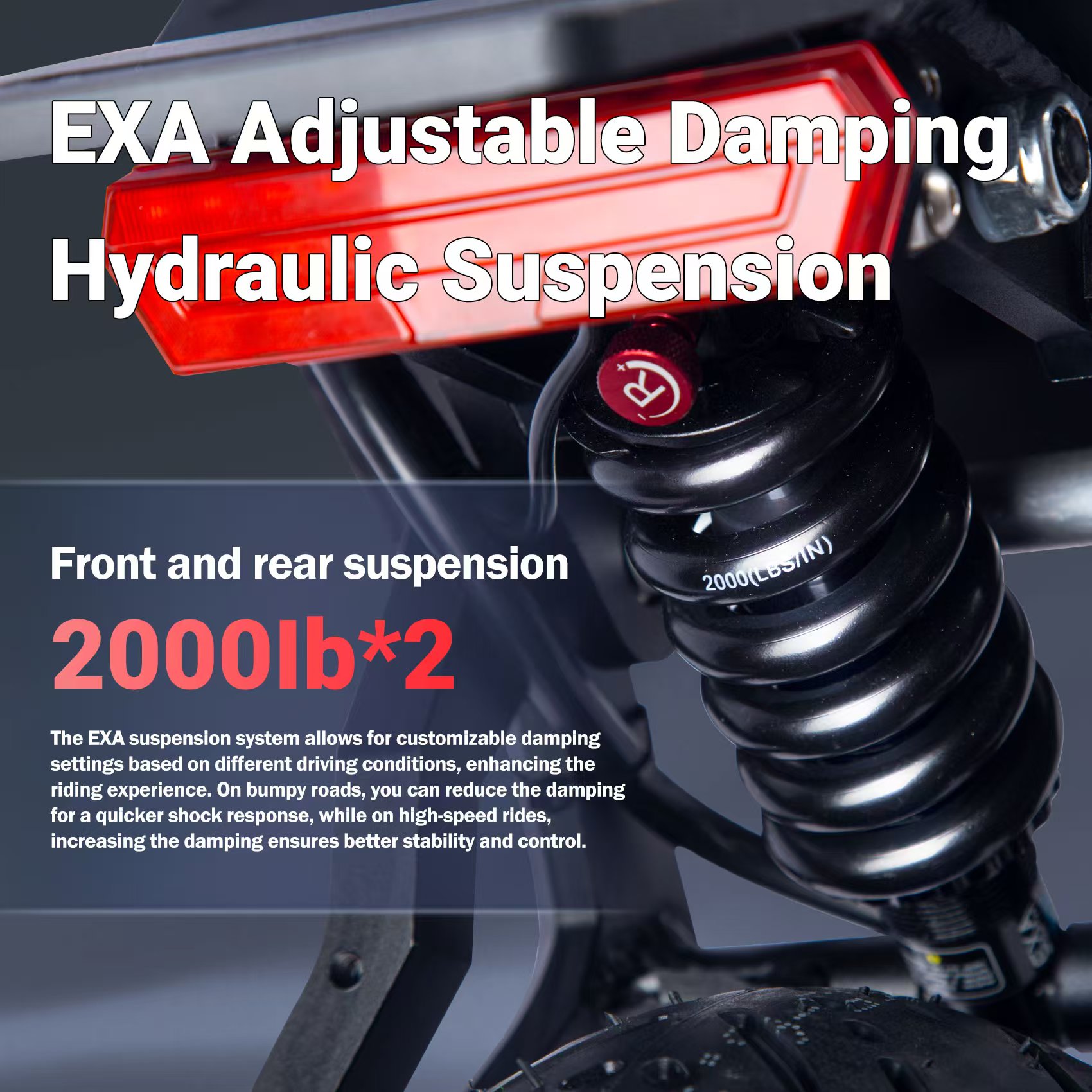 AMAKOU 72V 10000W 11inch Fat Tire Electric Scooter