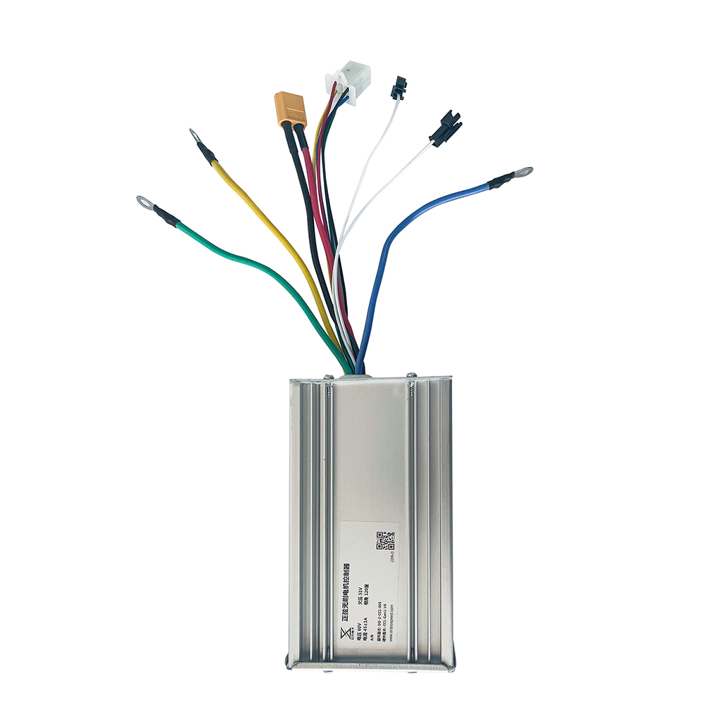 YunLi 60V 45A Controller for H10-2 Dual motors 3200w 5600w 6000w electric scooter Accelerator LH-100 Display