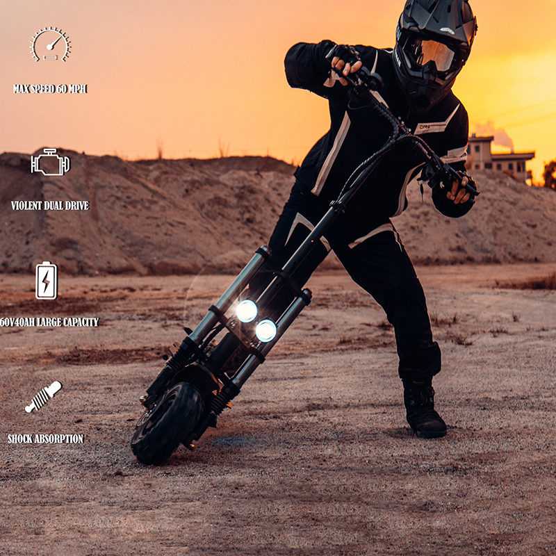 E5B 60V 6000W Dual Motor Electric Scooter