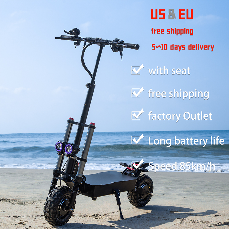 E5B 60V 6000W Dual Motor Electric Scooter