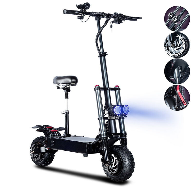 E5B 60V 6000W Dual Motor Electric Scooter