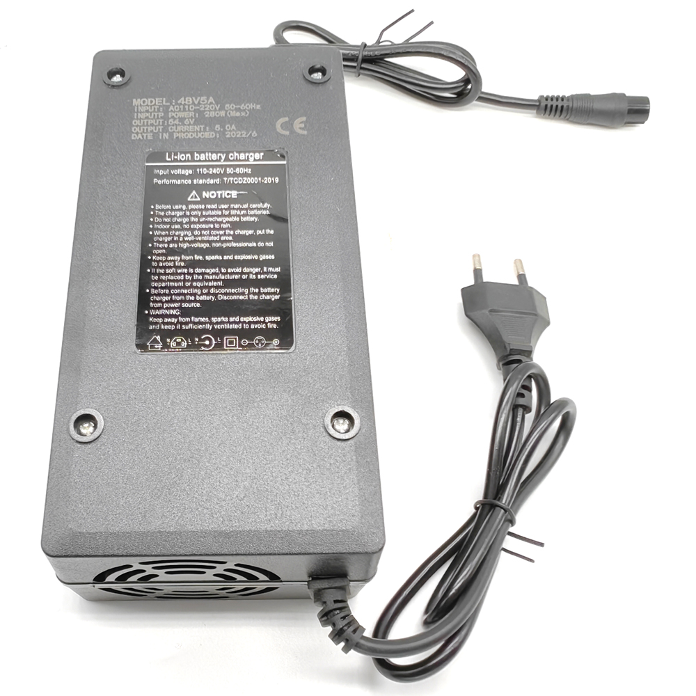 48V Scooter 54.6V 3A / 5A Fast Electric Scooter Charger