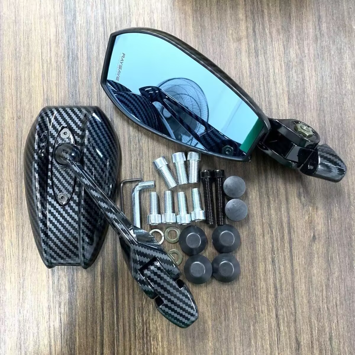 AOS4 Scooter Mirror for Electric Scooter Rearview Mirrors