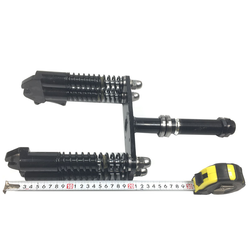 FLJ T113 Front Fork Suspensions with double 4 suspensions C shape front fork shock damping