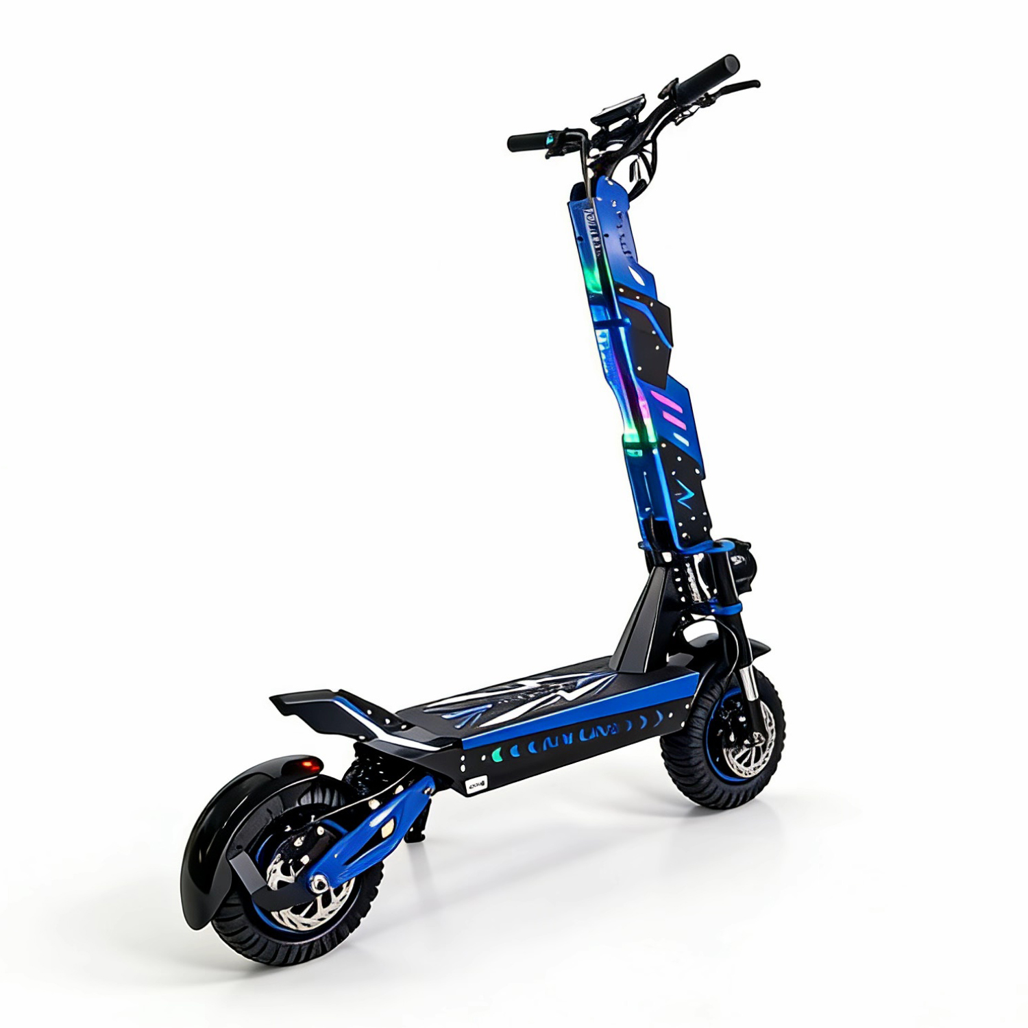 Latest JL80 6000W Duall Motors Electric Scooter with 12inch All-Terrain Tire 40MPH Speed Kickscooter