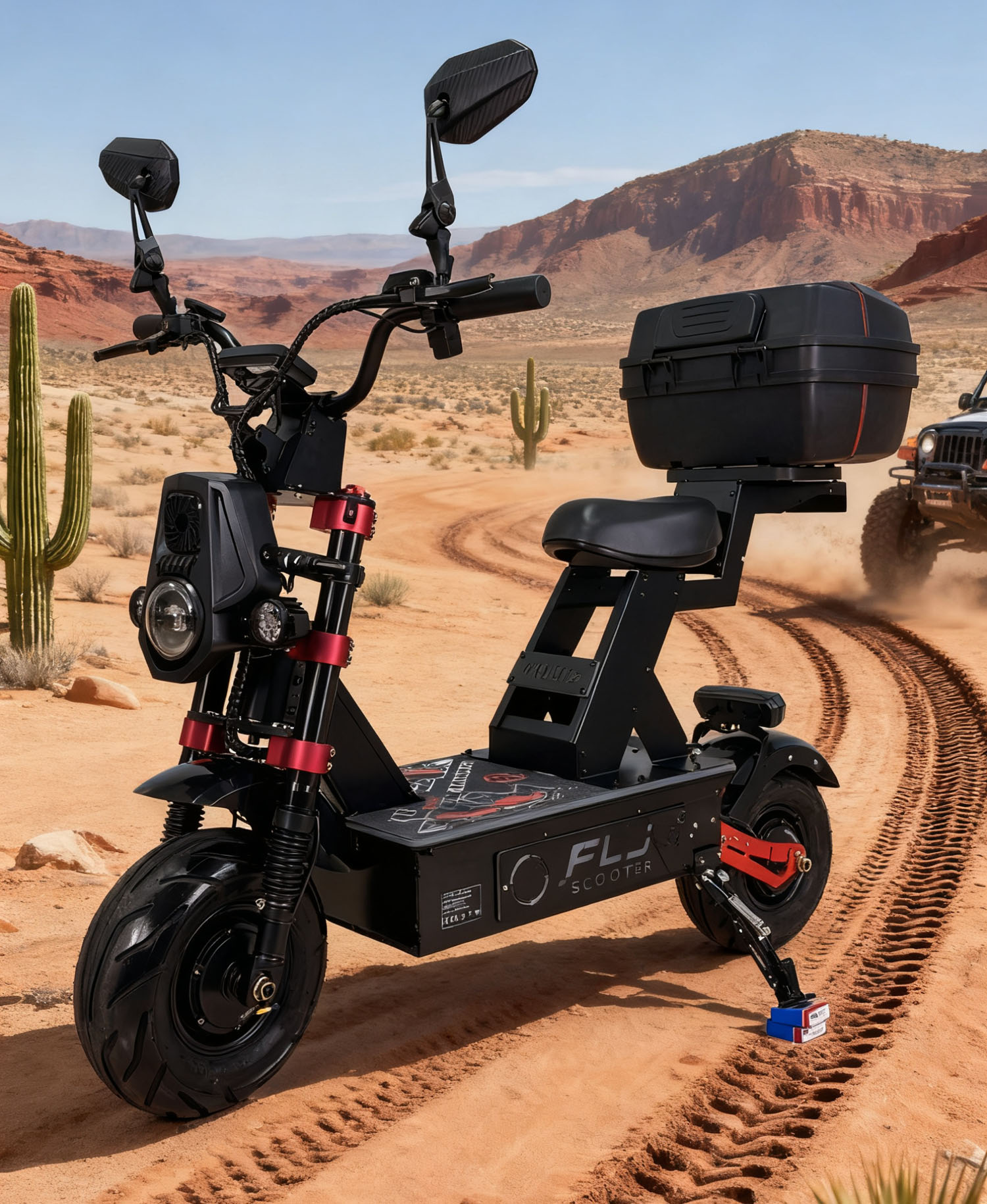 K13 Ultra 72V 12000W Electric Scooter with APP fast speed 75MPH