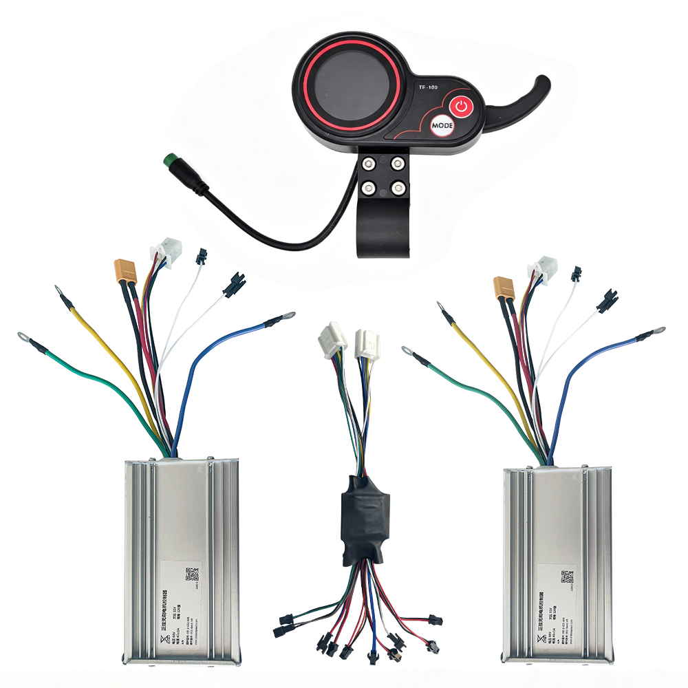 BYD YunLi 60V 45A Controller for S3 6000W Dual motors electric scooter Accelerator TF-100 Display