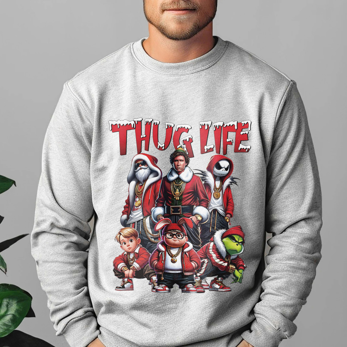 Christmas Movie Character Sweatshirt