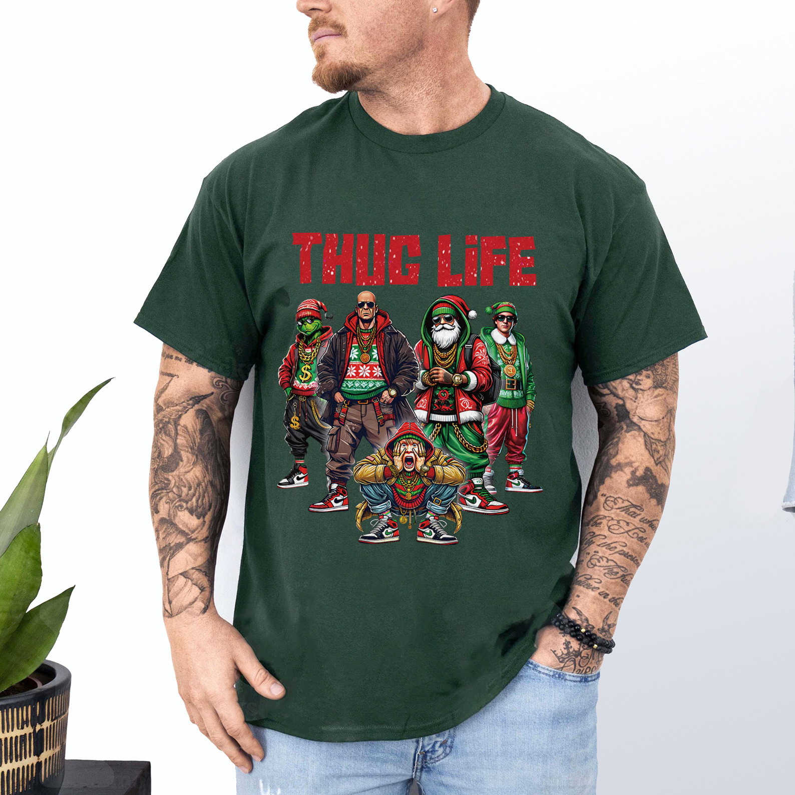 Christmas Movie Character Sweatshirt