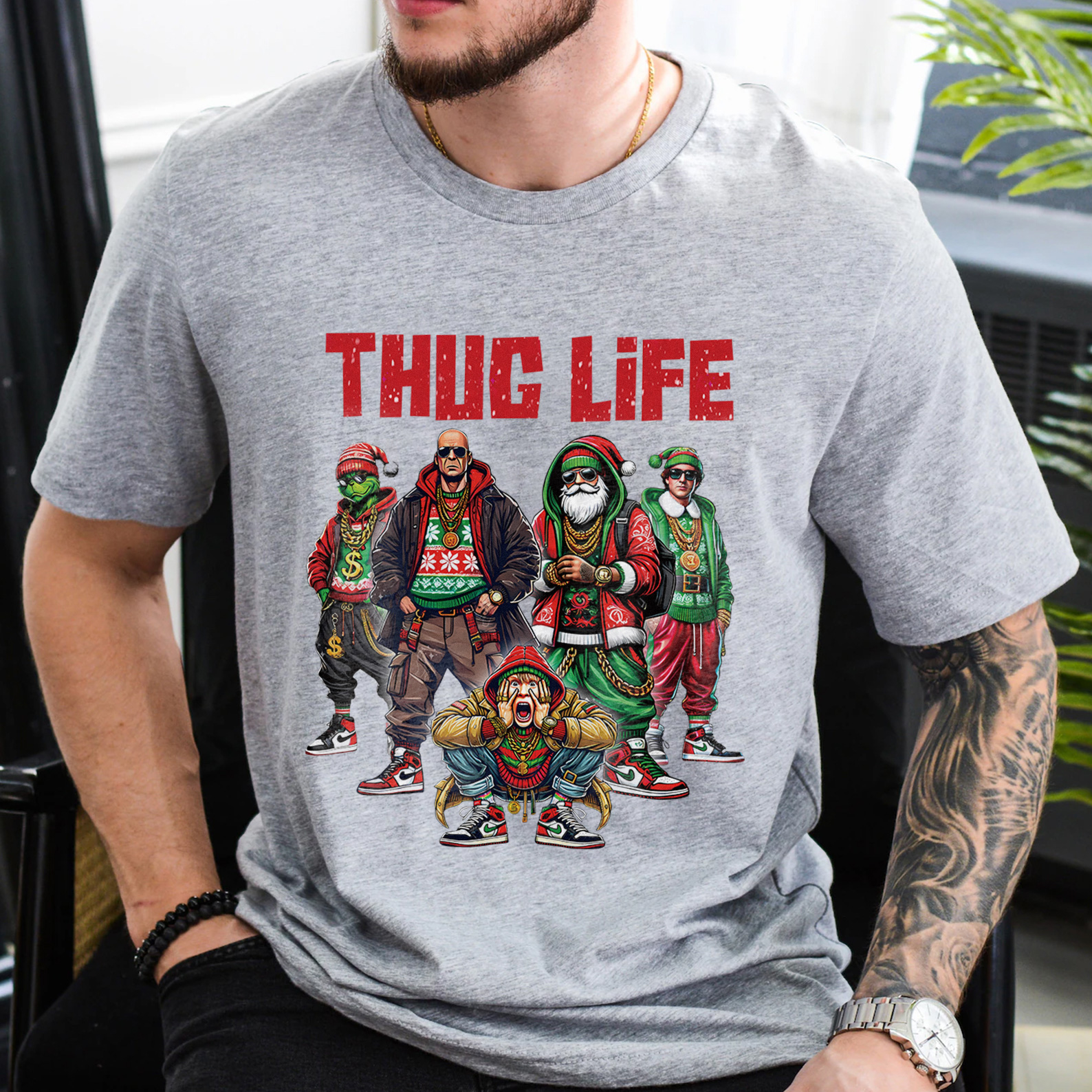 Christmas Movie Character Sweatshirt