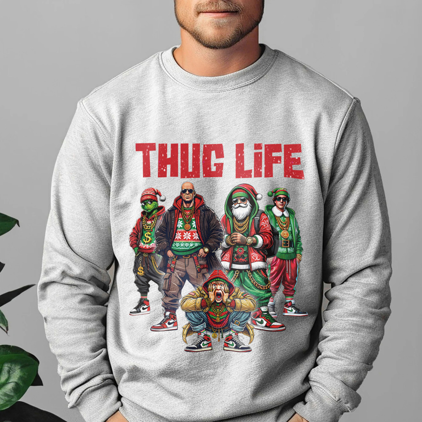 Christmas Movie Character Sweatshirt