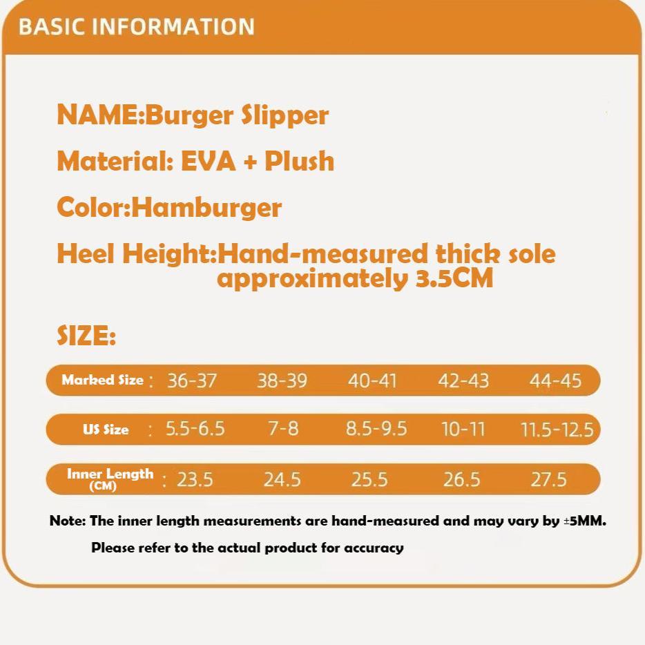 Burger Slipper