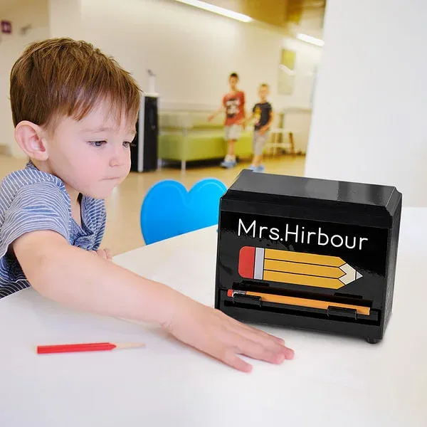 Personalized Pencil Design Pencil Dispenser with Name