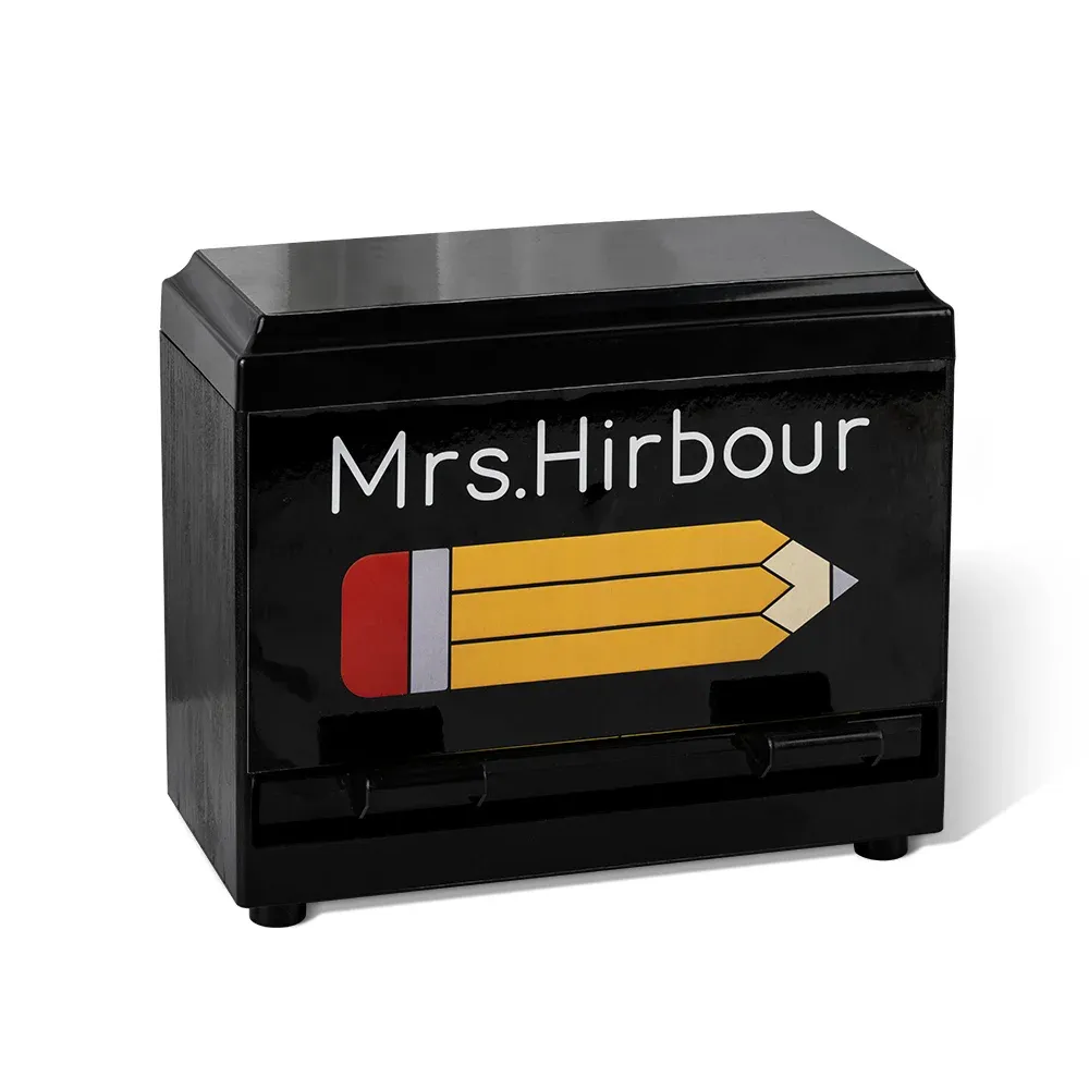 Personalized Pencil Design Pencil Dispenser with Name 