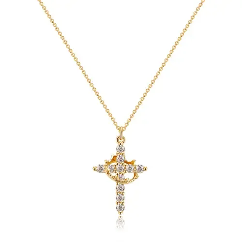 ❤️Rotatable Crown Cross Pendant Necklace❤️