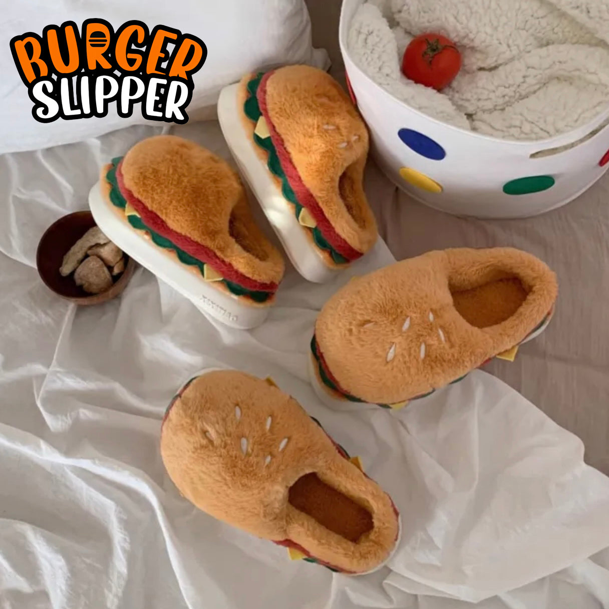 Burger Slipper