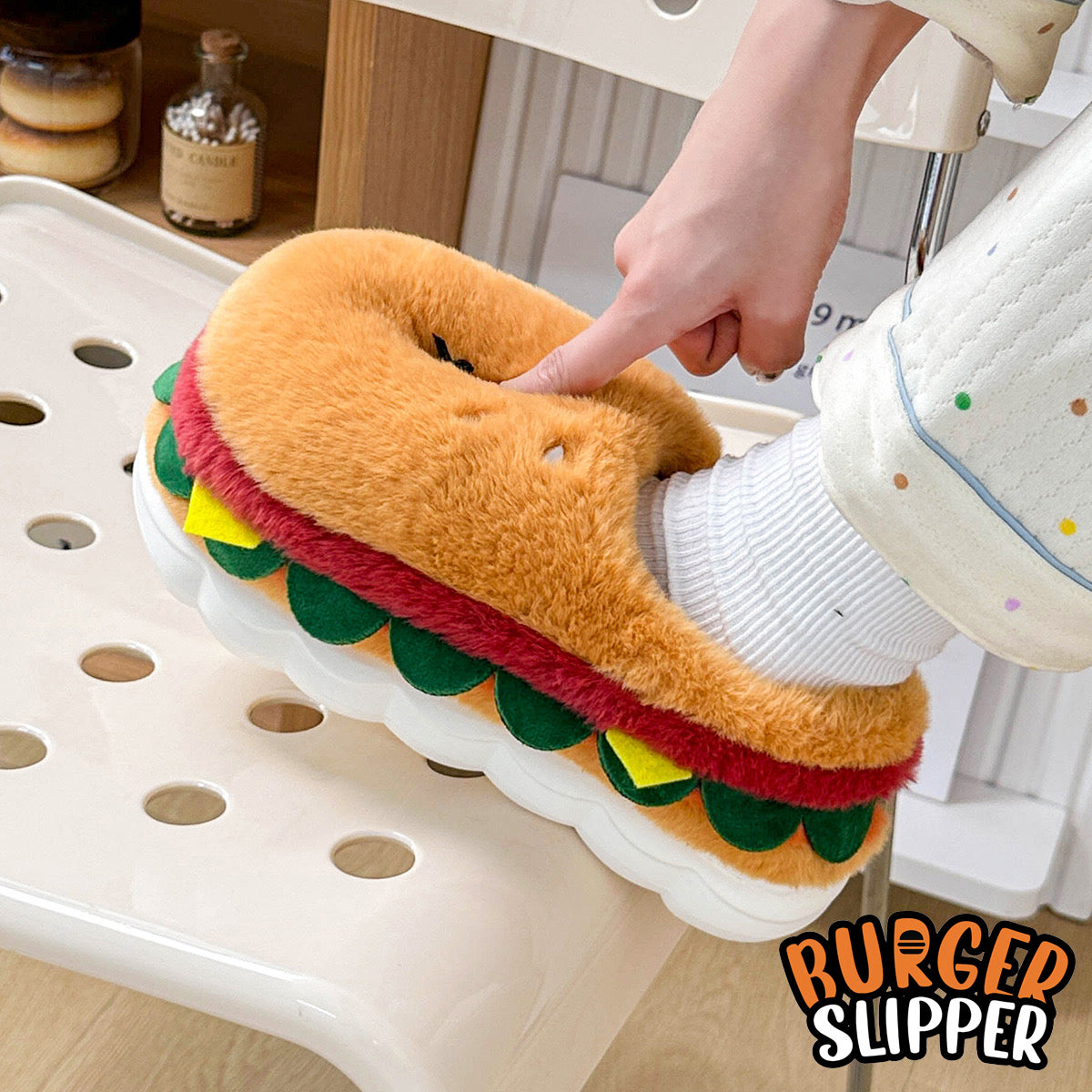 Burger Slipper