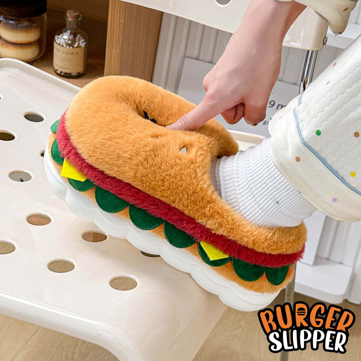 Burger Slipper