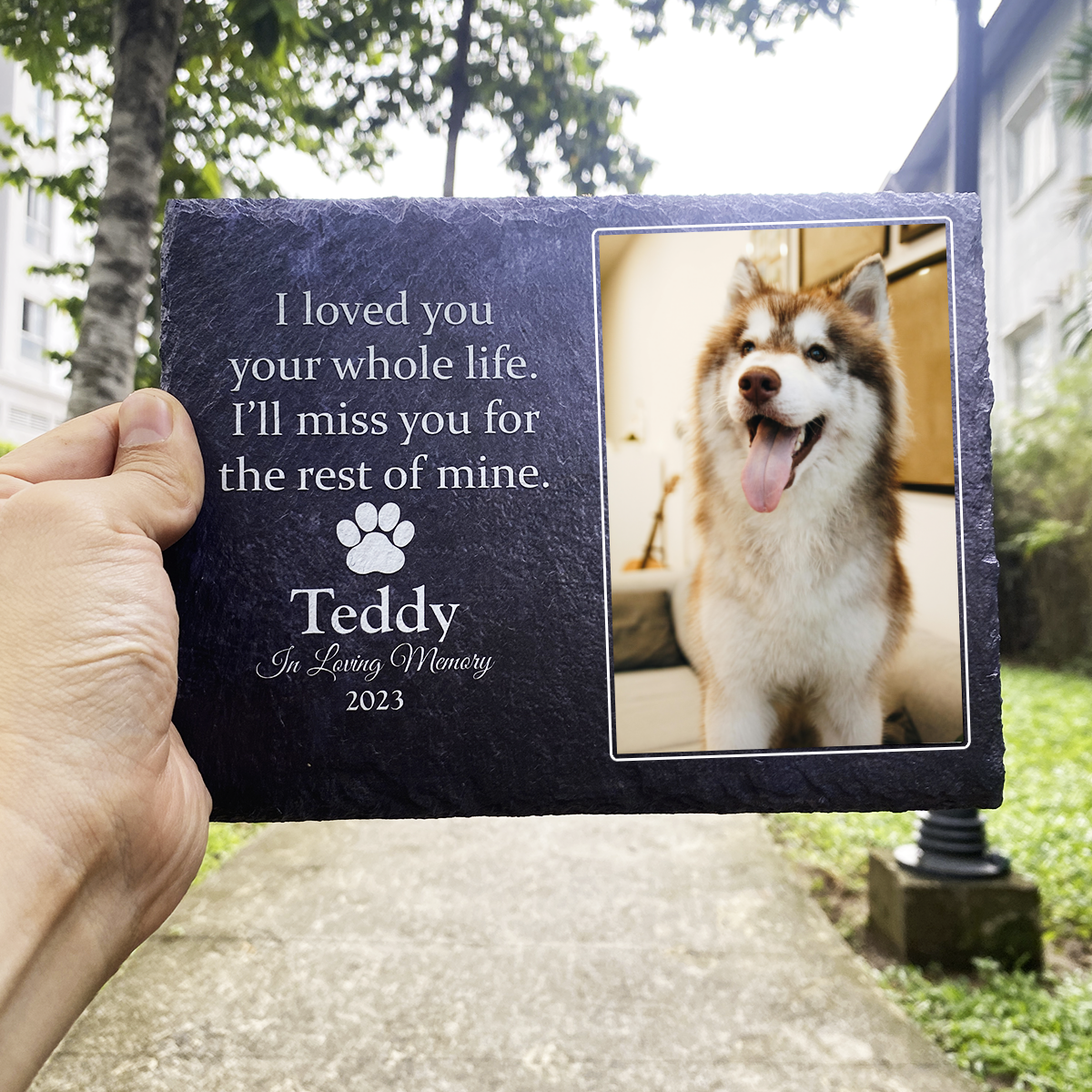 Personalized Pet Memorial Stone