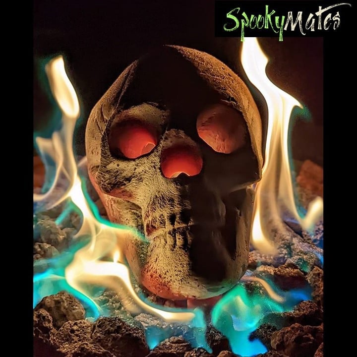 🔥 50% OFF Today Only 🔥 Terrifying Human Skull Fire Pit💀