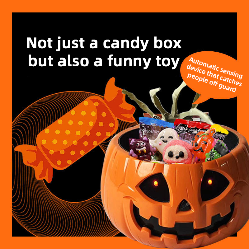 Halloween Pumpkin Candy Bowl