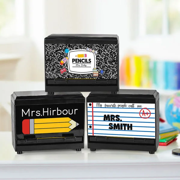 Personalized Pencil Design Pencil Dispenser with Name 