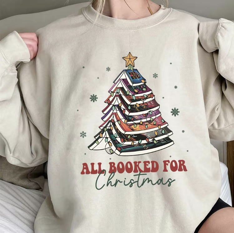 All Book For Christmas Sweatshirt
