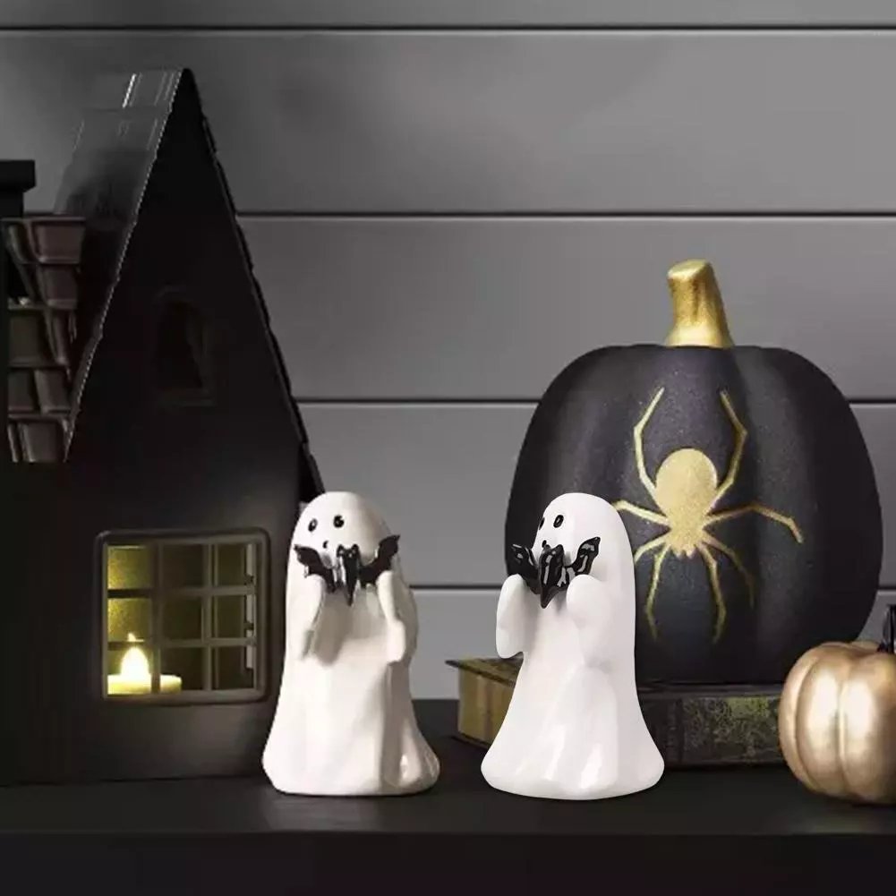 ✨2024 Bootiful Ceramic Cute Ghost Statue 👻🔥BUY 2 Free Shipping