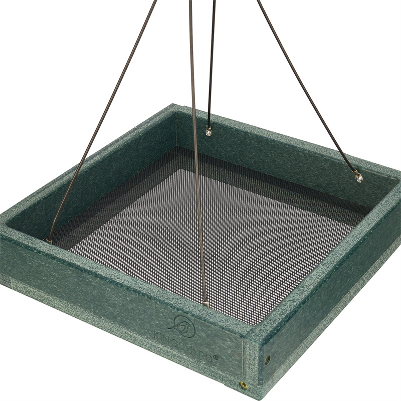 Kingsyard Large Capacity Platform Bird Feeder
