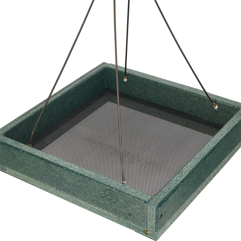 Kingsyard Large Capacity Platform Bird Feeder