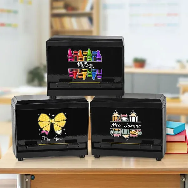 Personalized Pencil Design Pencil Dispenser with Name 