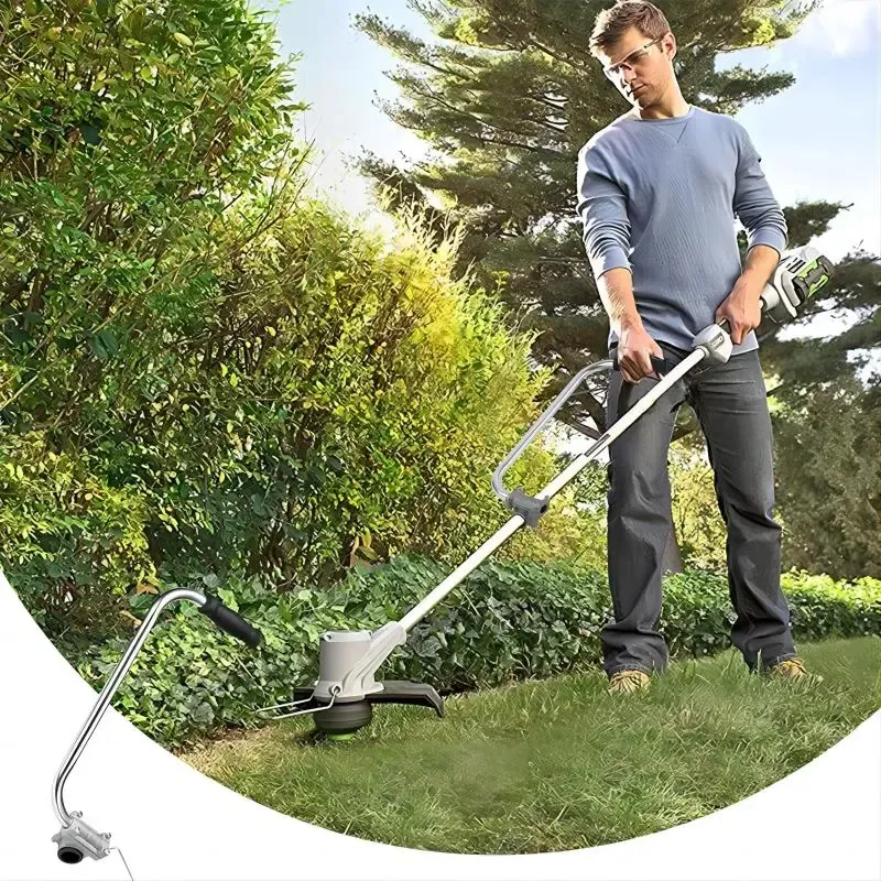 Ergonomic lawn mower auxiliary handle,handle extension,fits 99% of commercial and residential trimmers,say goodbye to hand and back fatigue