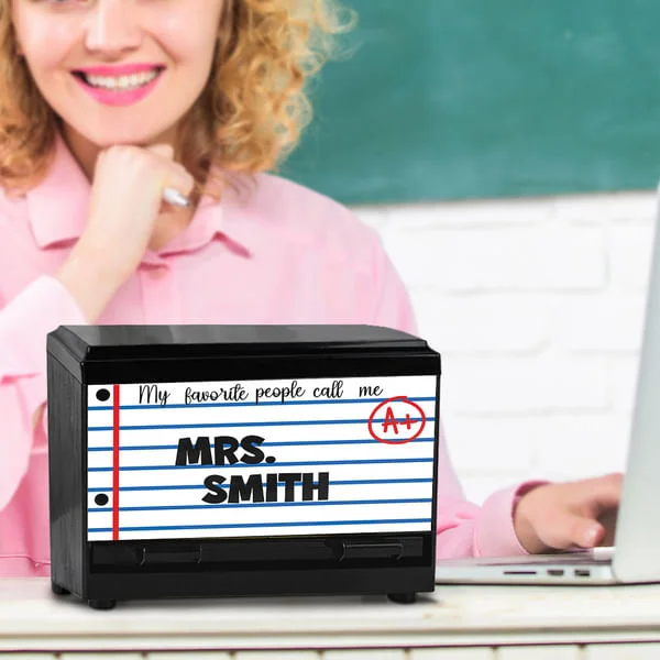 Personalized Pencil Design Pencil Dispenser with Name 