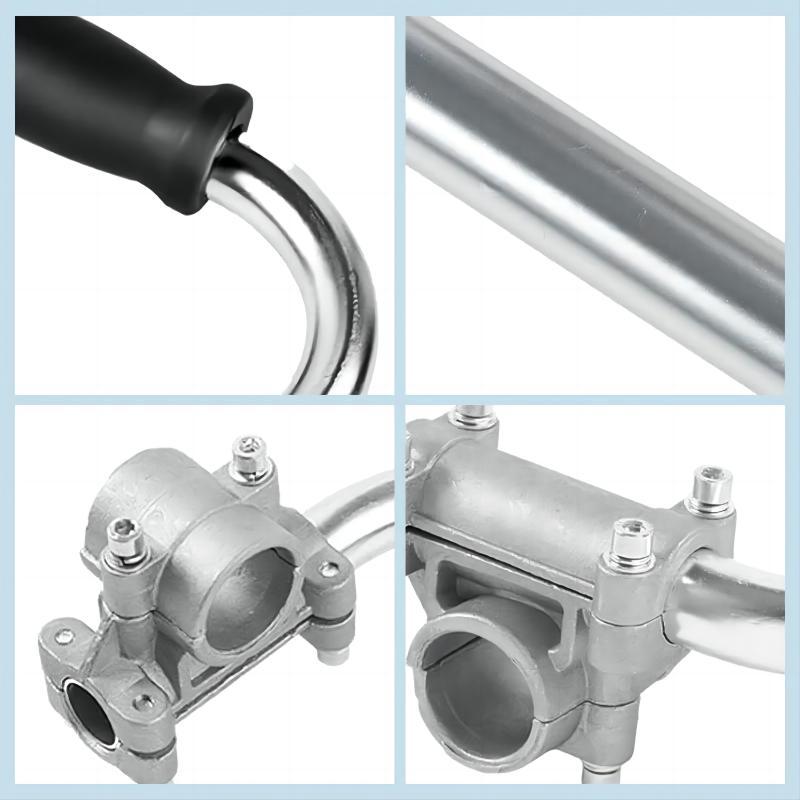 Ergonomic lawn mower auxiliary handle,handle extension,fits 99% of commercial and residential trimmers,say goodbye to hand and back fatigue