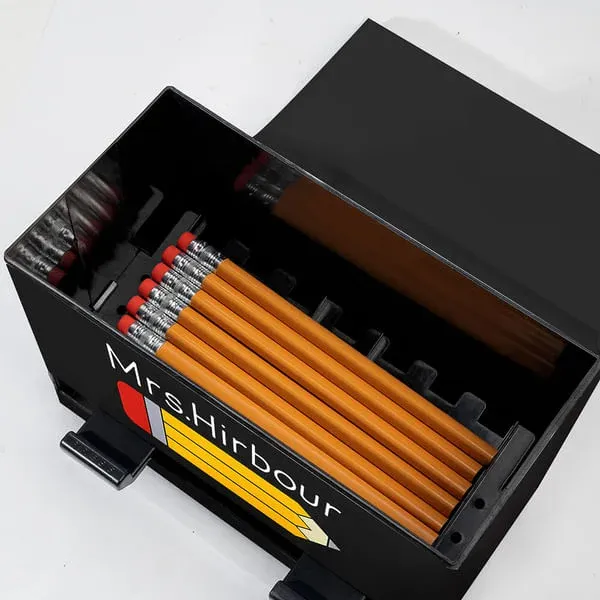 Personalized Pencil Design Pencil Dispenser with Name 